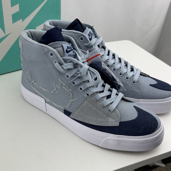 Nike SB Zoom Blazer Mid Edge Obsidian Mist Fossil CI3833-401 Size 11.5 main image 5